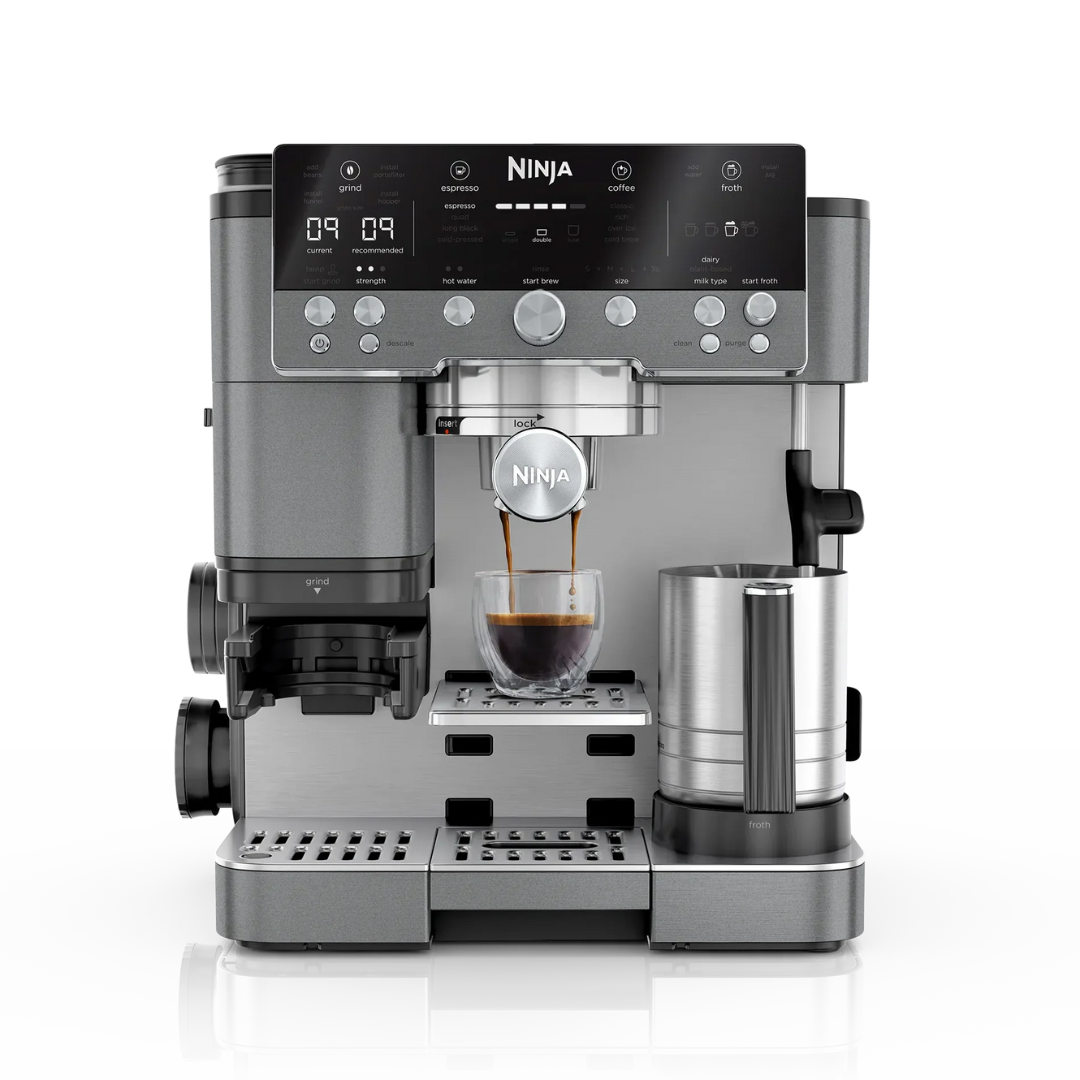 Ninja Luxe Café Pro™ – Cafeteira 4-em-1 Estilo Barista