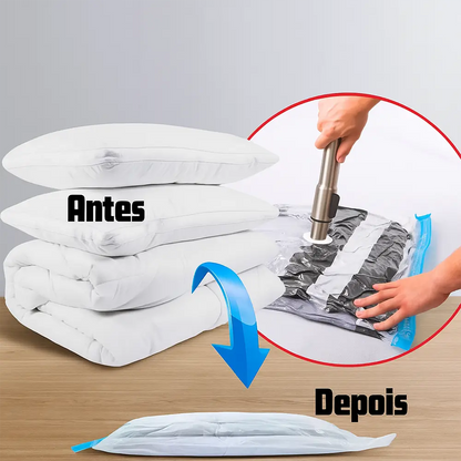 Kit 5 Sacos para Compressão a Vácuo ZeroAir 50x60