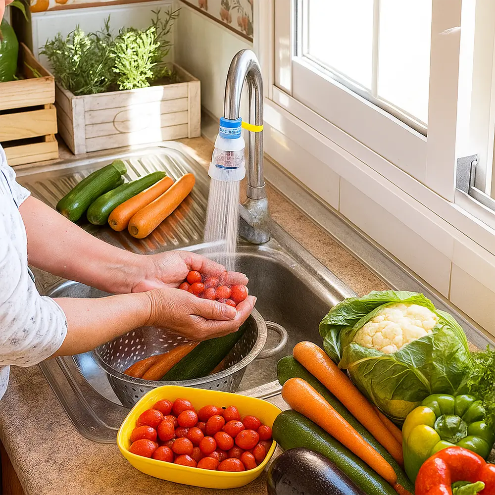 Kit Chuveirinho Extensível com Filtro AquaFlex