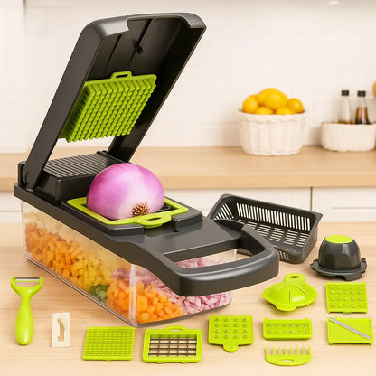 Cortador Slicer Multiuso 16 em 1 – Antiferrugem