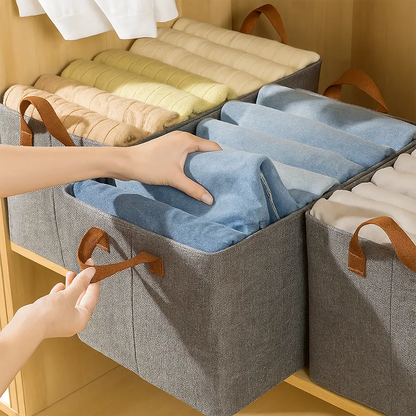 Caixa Organizadora Dobrável CleanHouse – COMPRE 1 LEVE 3 SÓ HOJE