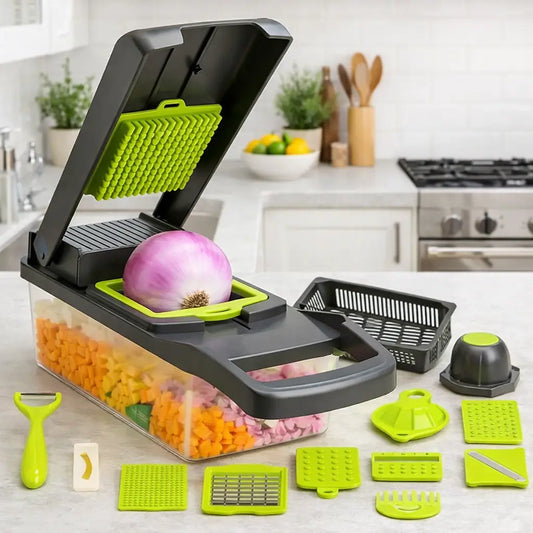 Cortador Slicer Multiuso 16 em 1 – Antiferrugem
