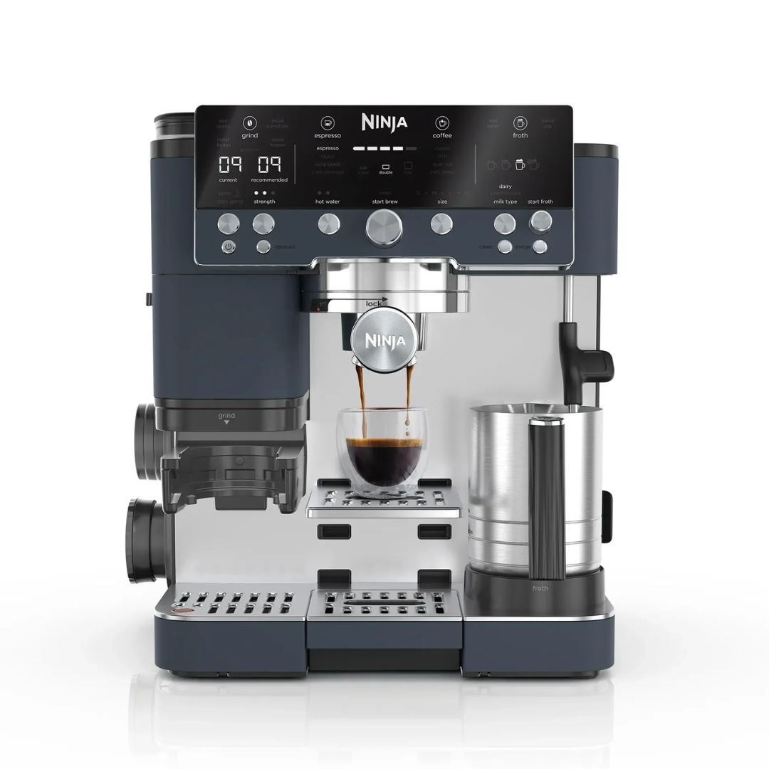Ninja Luxe Café Pro™ – Cafeteira 4-em-1 Estilo Barista