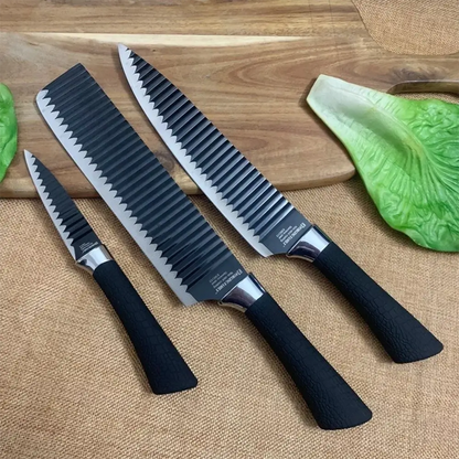 Kit Cozinha Profissional 6 Peças – INCLUI Descascador e Tesoura