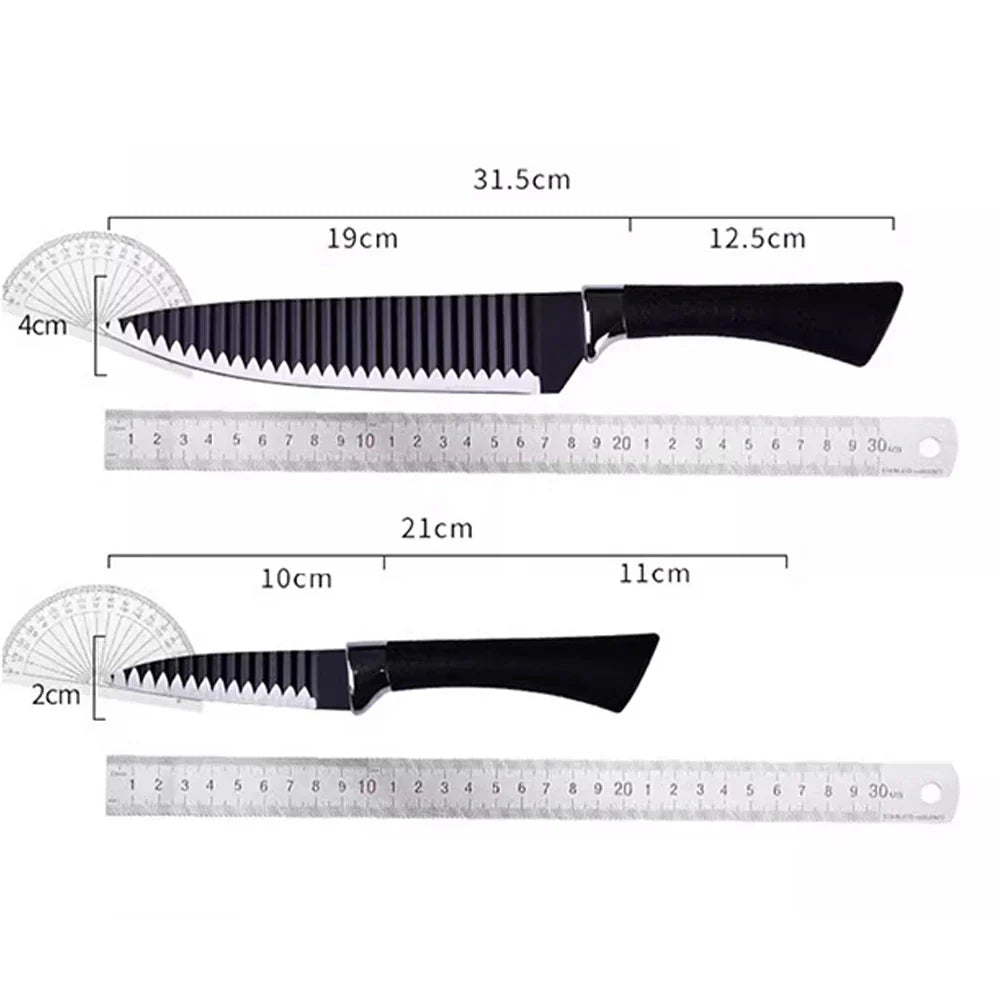 Kit Cozinha Profissional 6 Peças – INCLUI Descascador e Tesoura